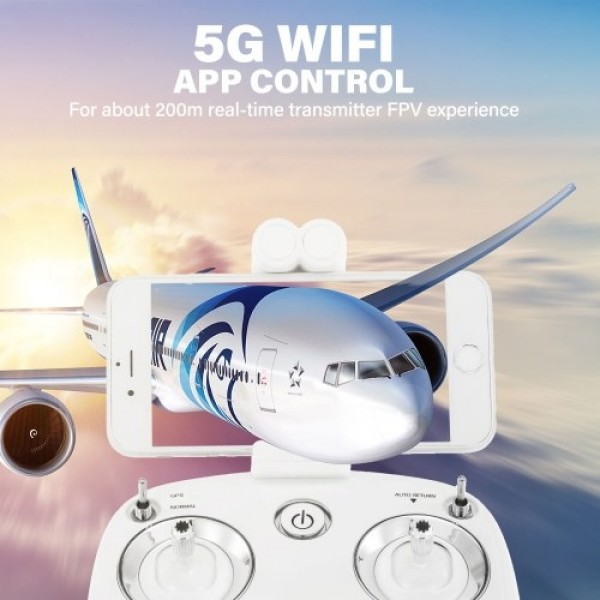 W606-12 5G WiFi FPV 720P Wide Angle Camera Brushless Drone