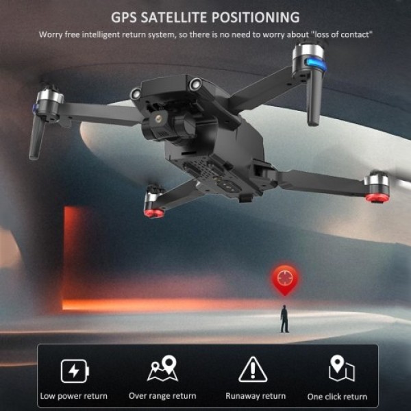 S806 PRO 5G Wifi GPS 4K Camera RC Drone 3-axis Gimbal with Storage Bag