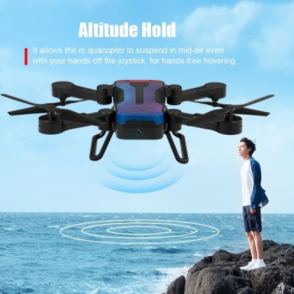 SIMTOO XT198 720P Camera Wifi FPV Optical Flow Rainbow Drone