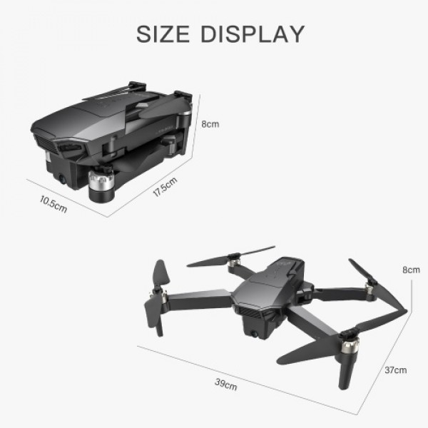 KF107 5G Wifi GPS 4K Camera RC Drone Brushless Drone Optical Flow Positioning RC Quadcopter with Storage Bag