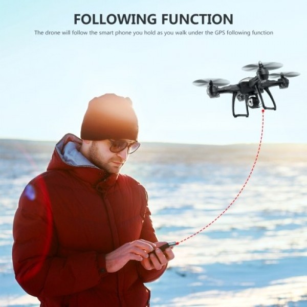 LH-X38G GPS Drone with Camera 1080P