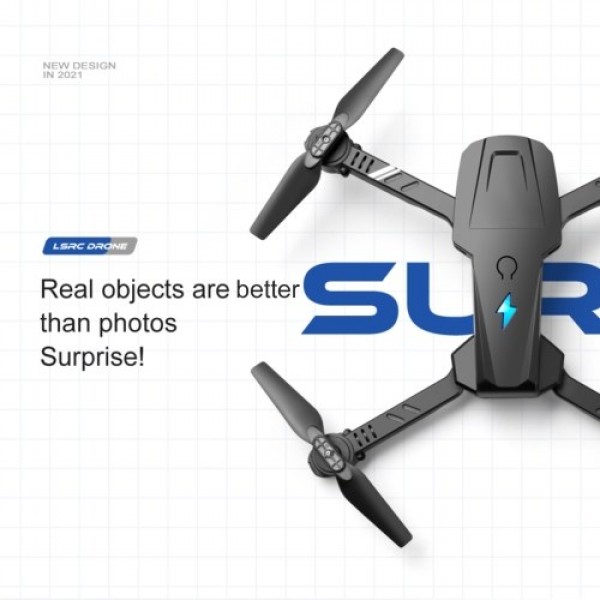 LS-878 Mini Folding Altitude Hold Quadcopter RC Toy Drone with Headless Mode One Key Return with Storage Bag