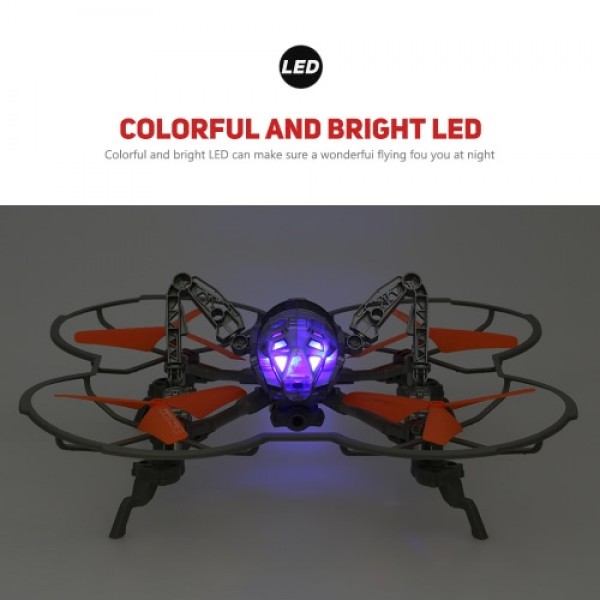 Original ATTOP YD-IDR901 Independence Day II Related Toys 2.4G 4CH 6-Axis Gyro 2MP Camera RC Quadcopter with 3D Flip Headless Mo