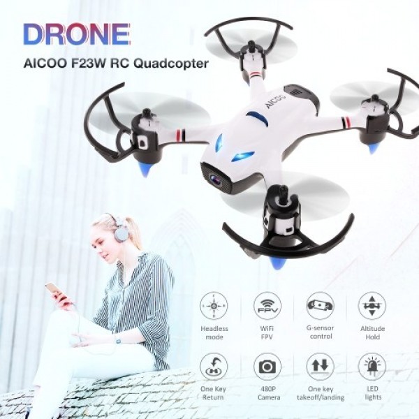 Florld AICOO F23W RC Quadcopter For Beginners Kids