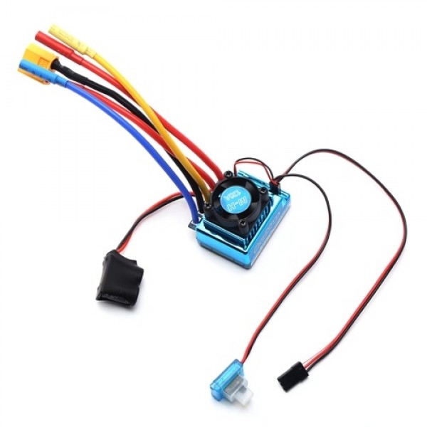 120A ESC Brushless Electric Speed Controller XT60 Plug for 1/8 1/10 1/12 RC Car RC Boat Part