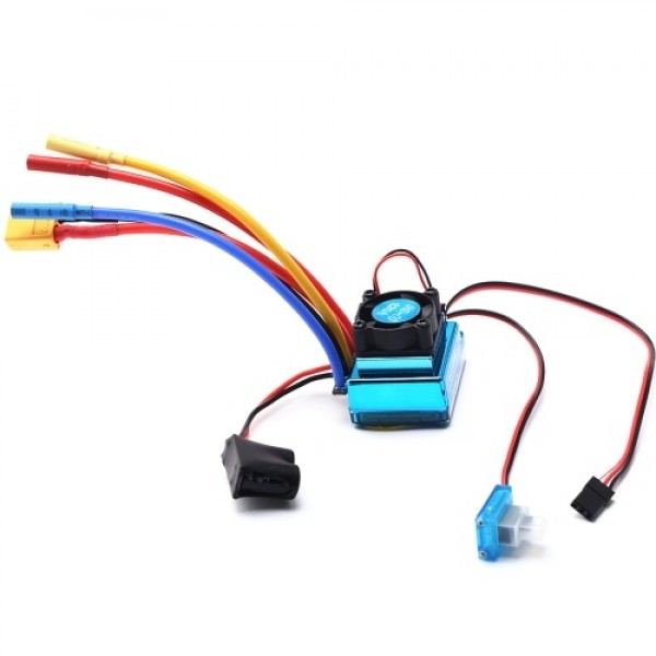 120A ESC Brushless Electric Speed Controller XT60 Plug for 1/8 1/10 1/12 RC Car RC Boat Part