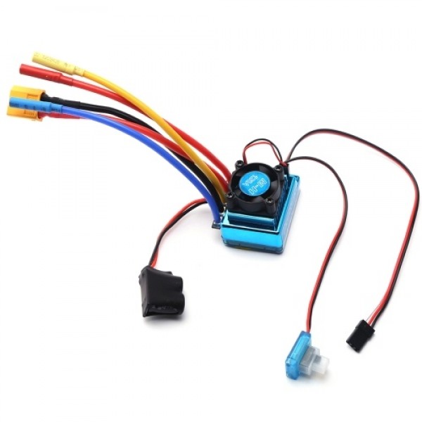 120A ESC Brushless Electric Speed Controller XT60 Plug for 1/8 1/10 1/12 RC Car RC Boat Part