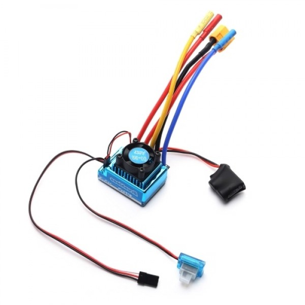 120A ESC Brushless Electric Speed Controller XT60 Plug for 1/8 1/10 1/12 RC Car RC Boat Part