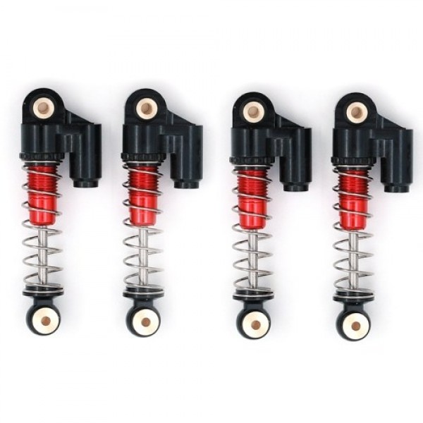 4pcs Shock Absorber Aluminum Alloy Replacement for 1/24 Axial SCX24 AXI90081 RC Car