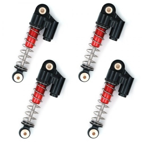 4pcs Shock Absorber Aluminum Alloy Replacement for 1/24 Axial SCX24 AXI90081 RC Car