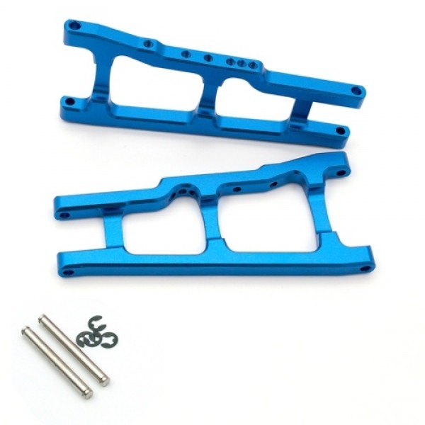 2PCS Front Suspension Arms Aluminum Alloy Replacements for TRAXXAS Slash Stampede Rustler 4WD RC Car Replace 3655