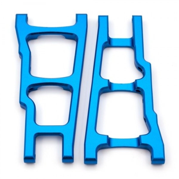 2PCS Front Suspension Arms Aluminum Alloy Replacements for TRAXXAS Slash Stampede Rustler 4WD RC Car Replace 3655