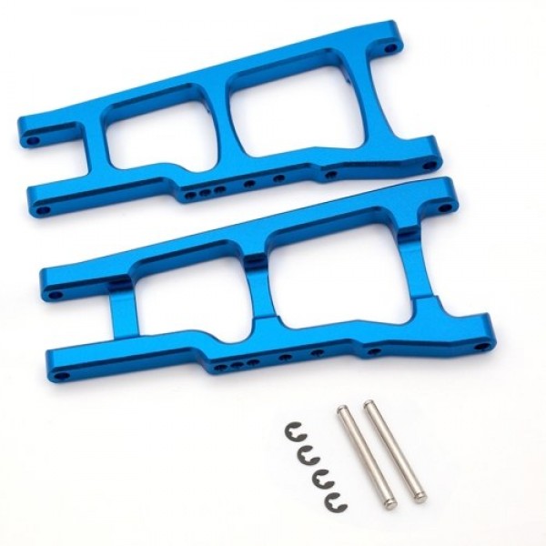 2PCS Front Suspension Arms Aluminum Alloy Replacements for TRAXXAS Slash Stampede Rustler 4WD RC Car Replace 3655