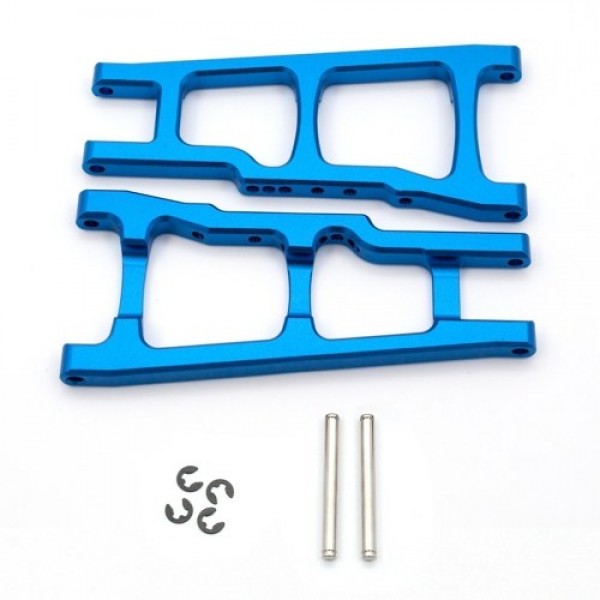 2PCS Front Suspension Arms Aluminum Alloy Replacements for TRAXXAS Slash Stampede Rustler 4WD RC Car Replace 3655