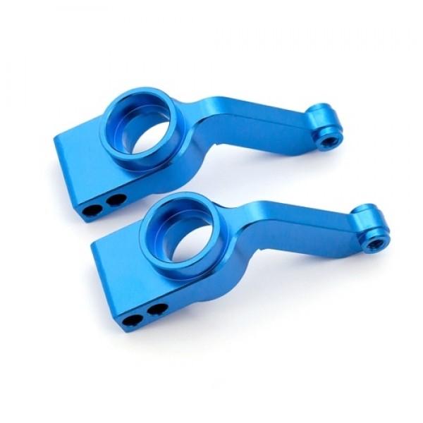 2pcs Rear Stub Axle Carriers Aluminum Alloy Replacements for TRAXXAS Slash Stampede Telluride 4WD RC Car