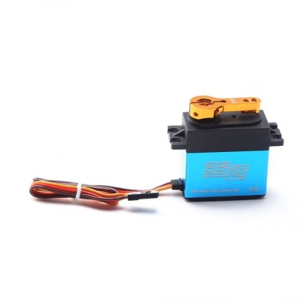 35KG Digital Servo Metal Gear Servo for RC Cars Robot Manipulator with 25T Servo Arm