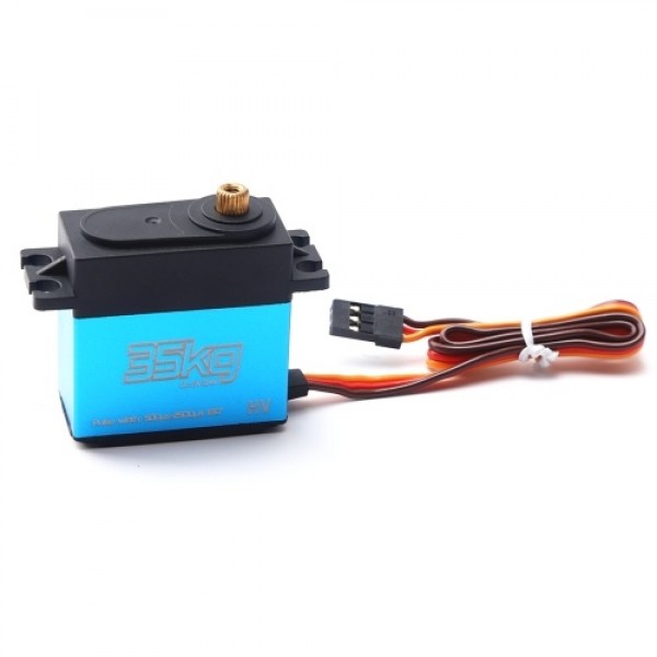 35KG Digital Servo Metal Gear Servo for RC Cars Robot Manipulator with 25T Servo Arm