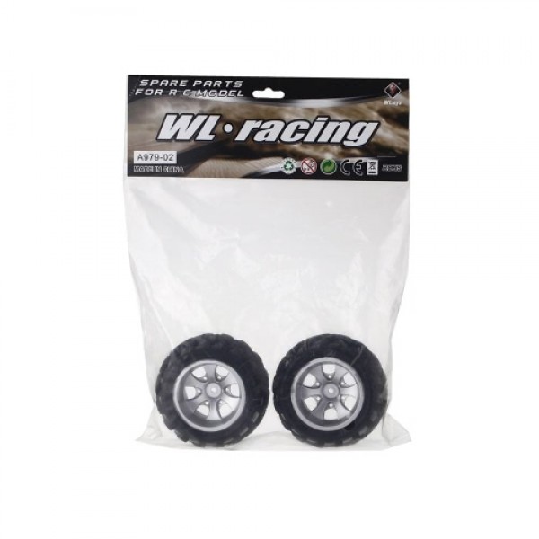 Original Wltoys A979 1/18 Rc Car Right Tire A979 02 Part for Wltoys RC Car Part