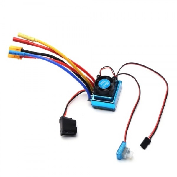 2300KV 3650 Brushless Motor with 120A Brushless ESC XT60 Plug for 1/8 1/10 1/12 RC Car RC Boat Part