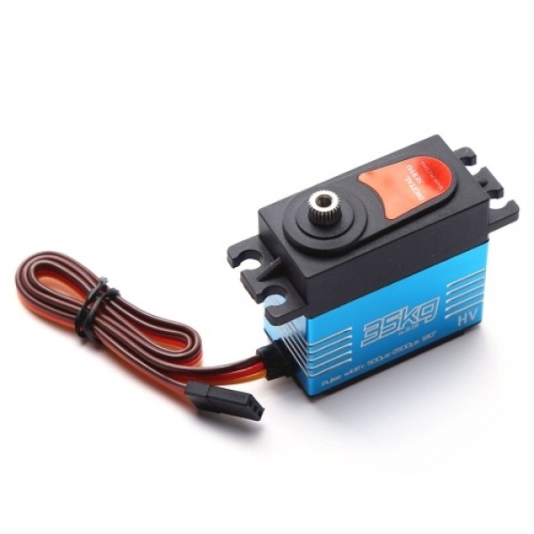 35KG Digital Servo Metal Gear Servo Large Torque Waterproof for 1/8 1/10 RC Car Truck Robot