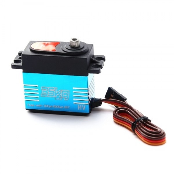 35KG Digital Servo Metal Gear Servo Large Torque Waterproof for 1/8 1/10 RC Car Truck Robot