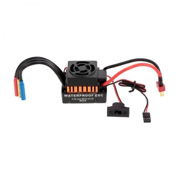 HOBBYFANS 60A Brushless 2-3s ESC with BEC