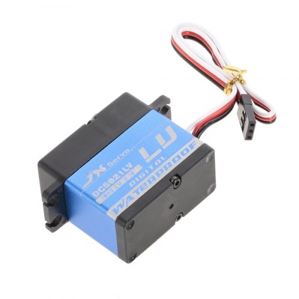 JX DC5821LV 18KG Full Waterproof Digital Metal Servo for 1/10 1/8 RC Car Airplane