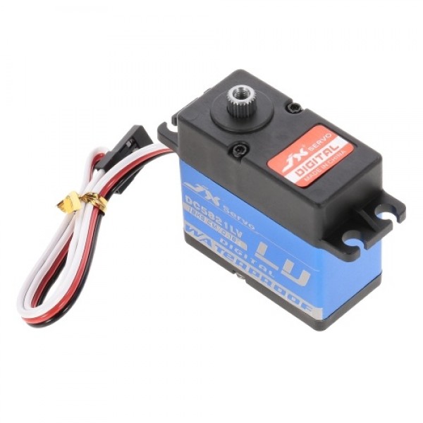 JX DC5821LV 18KG Full Waterproof Digital Metal Servo for 1/10 1/8 RC Car Airplane