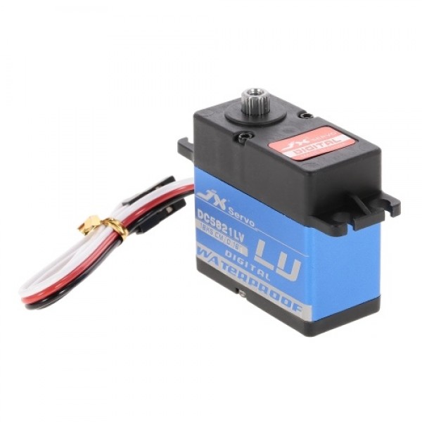 JX DC5821LV 18KG Full Waterproof Digital Metal Servo for 1/10 1/8 RC Car Airplane