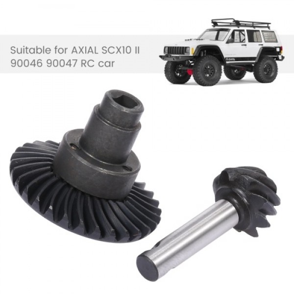 Replacement for AXIAL SCX10 II 90046 90047 Steel Bridge Axle Shaft Gear Front Rear Axle Bridge Gear