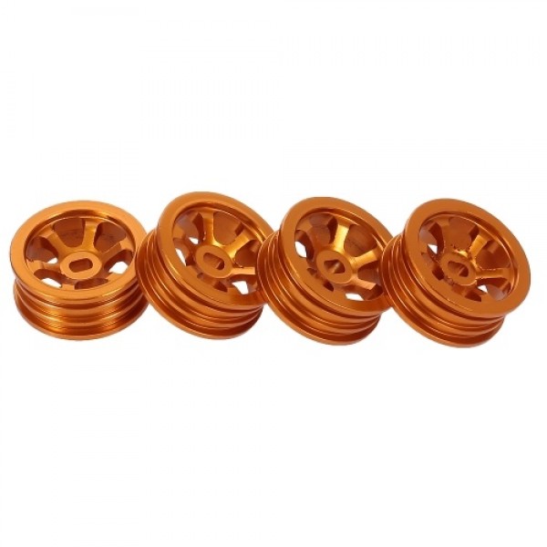 4PCS Metal Wheel Hub 1/28 RC Car Wheel Kit for WLtoys K989 K999 K979 RC Car Accessories