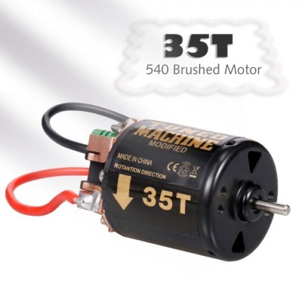 540 Brushed Motor RC Crawler Motor 35T 3-Slot Replacement for 1/10 RC Crawler Car Axial SCX10 AXI03007 90046 TRAXXAS TRX4