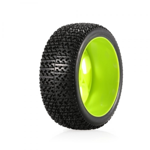 4pcs 112mm Rubber Tires 17mm Hub Hex Wheel Rim for 1/8 RC Crawler Buggy Off-Road Car Truck