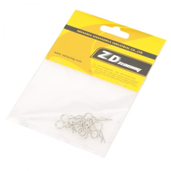 10Pcs Original ZD Racing Spare Part R Body Clip for ZD Racing 1/10 RC Car