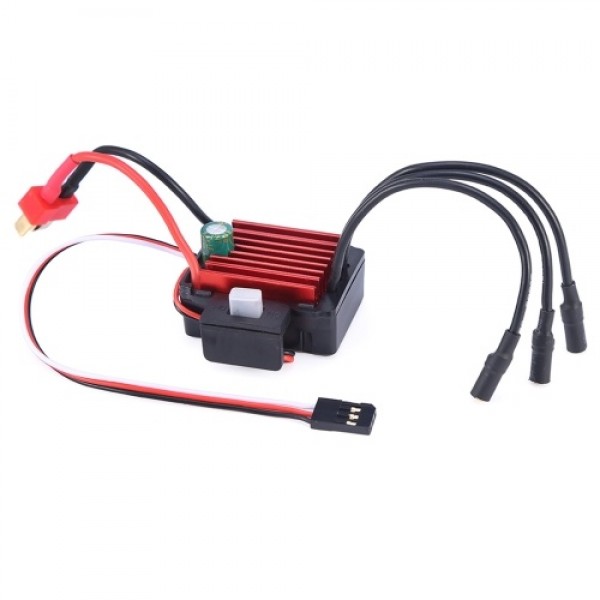 35A ESC Electric Speed Controller Waterproof Dustproof RC 1/16 1/14 RC Car Compatible with HSP Axia/Buggy/Drift Car 3660/3670 Br