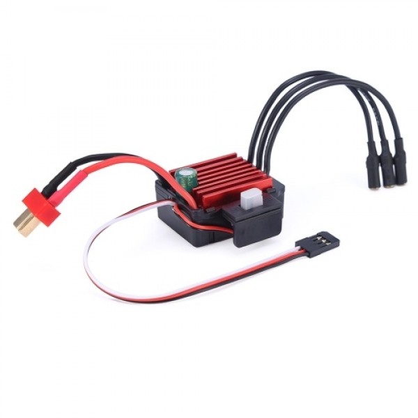 35A ESC Electric Speed Controller Waterproof Dustproof RC 1/16 1/14 RC Car Compatible with HSP Axia/Buggy/Drift Car 3660/3670 Br