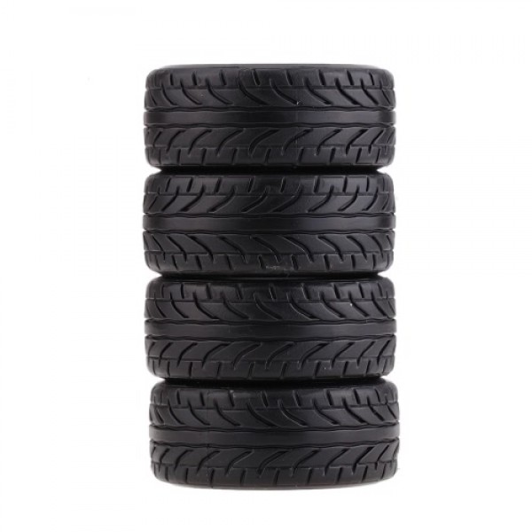 4Pcs/Set 1/10 Grain Drift Car Tires Plastic Hard Tyre for Traxxas HSP Tamiya HPI Kyosho RC Car Part