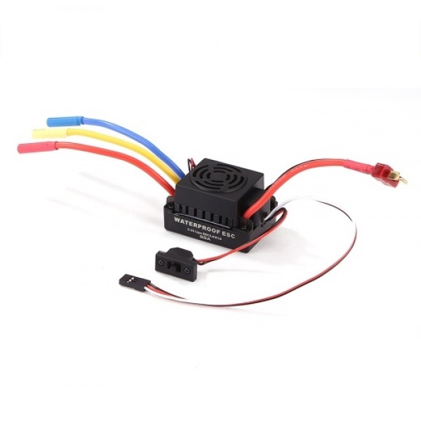 OCDAY 3650 3900KV Brushless Sensorless Motor with 60A Waterproof ESC for 1/10 RC Car Truck