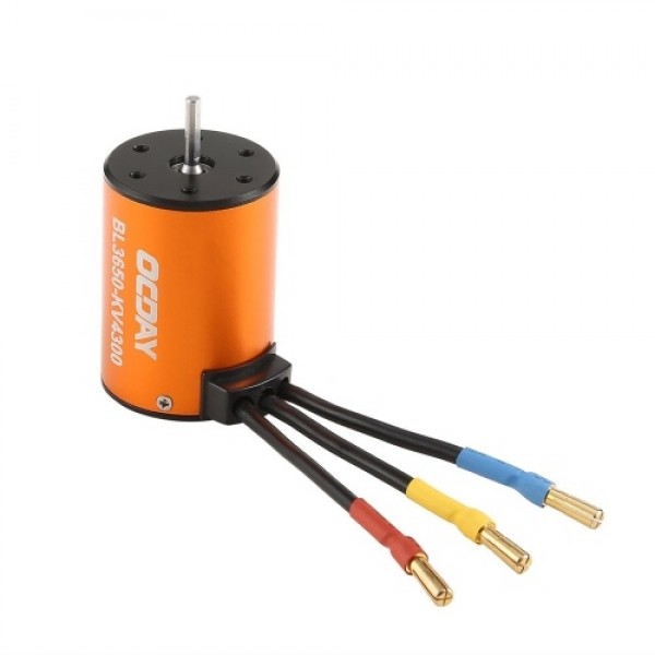 OCDAY BL3650 4300KV Waterproof Brushless Motor for 1/10 RC Car HSP 94123 HuanQi 727 FS Racing Motor RC Toys Accessories