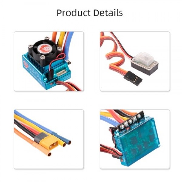 120A Sensored Brushless ESC Electric Speed Controller