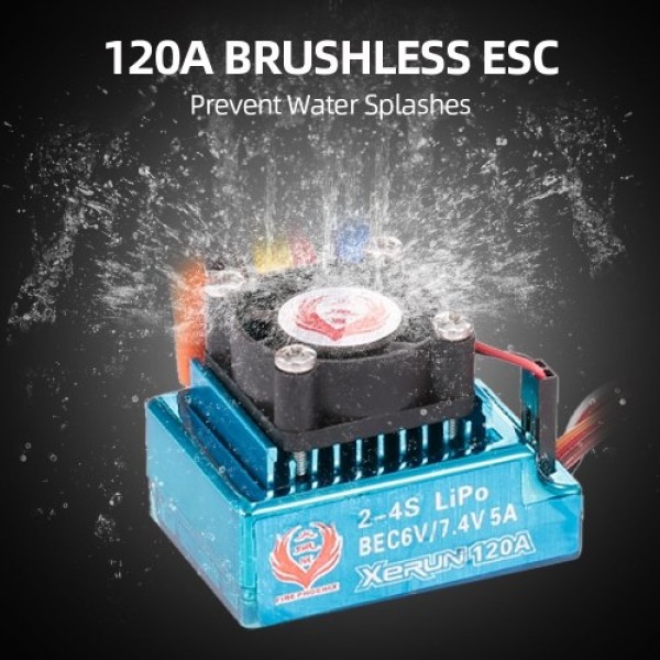 120A Sensored Brushless ESC Electric Speed Controller