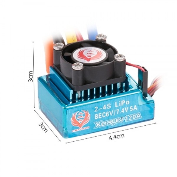 120A Sensored Brushless ESC Electric Speed Controller