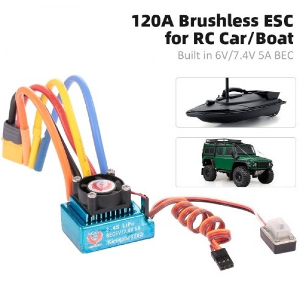 120A Sensored Brushless ESC Electric Speed Controller