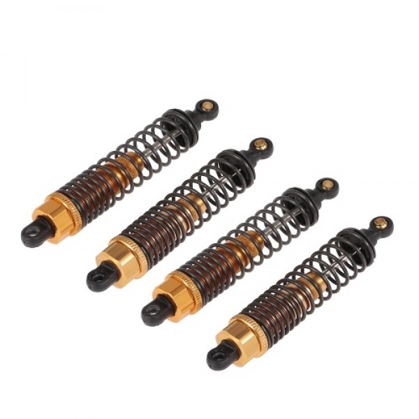 4pcs RC Car Parts 90mm Metal Shock Absorber Damper