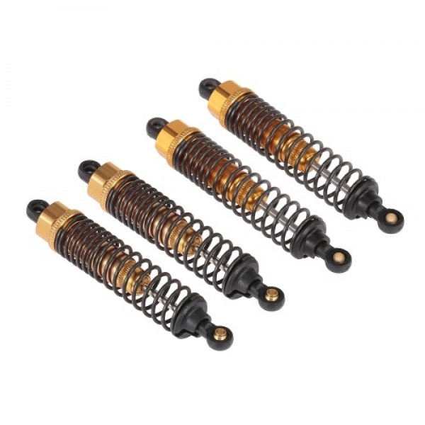 4pcs RC Car Parts 90mm Metal Shock Absorber Damper