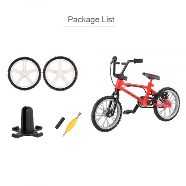 LX801 Decor Accessories Mini Mountain Bike Model Toys for 1/10 Traxxas Axial SCX10 Tamiya RC4WD D90 D110 TF2 RC Crawler