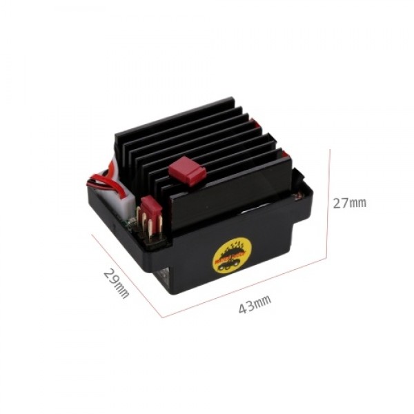 320A ESC Brushed Forward Reverse Electric Speed Controller with Brake