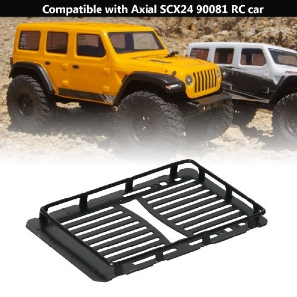 Compatible with Axial SCX24 90081 RC Car Roof Rack Luggage Carrier RC Car Parts