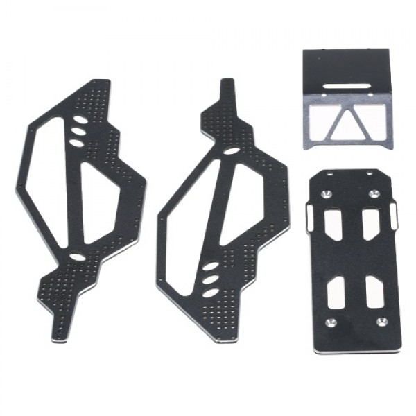 Aluminum Alloy RC Car Chassis Frame Car Body Frame for 1/24 Axial SCX24 90081 RC Car Accessories