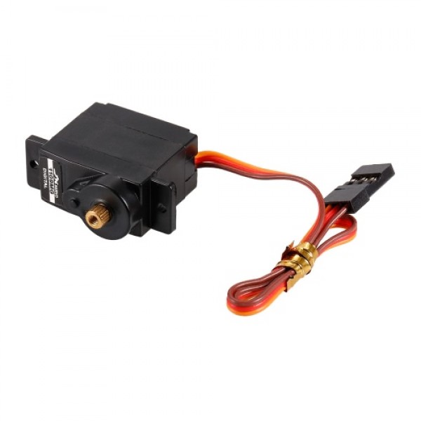 JX PDI-1109MG 4.8V-6V High-Voltage 0.10sec/60° 2.5kg Digital Metal Gear Mini Servo Aluminums Case for 1:18 RC Car